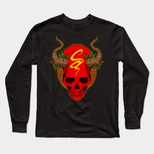 Just A Cool Skull Long Sleeve T-Shirt